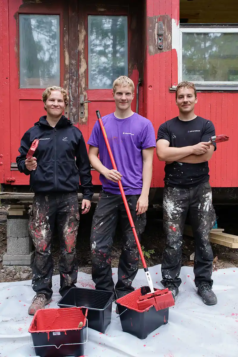 Priimamaalaus Huvila ja Huussi