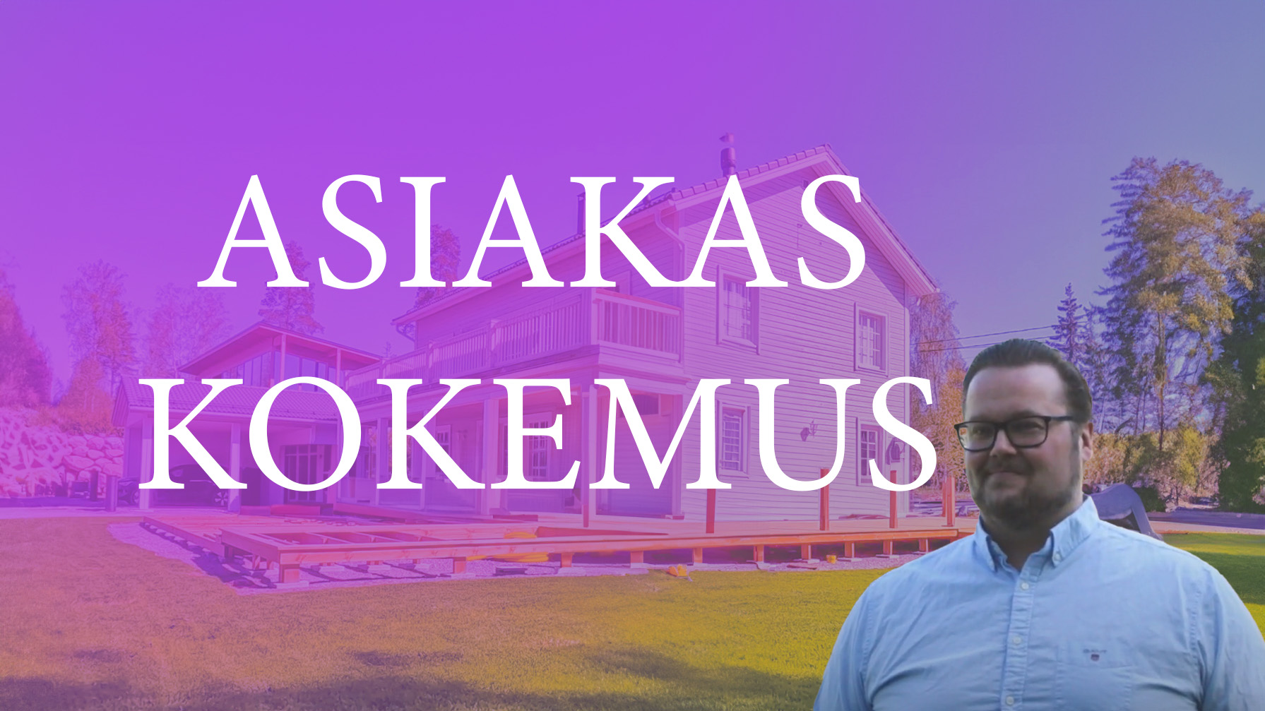 Asiakaskokemus talon ulkomaalaus