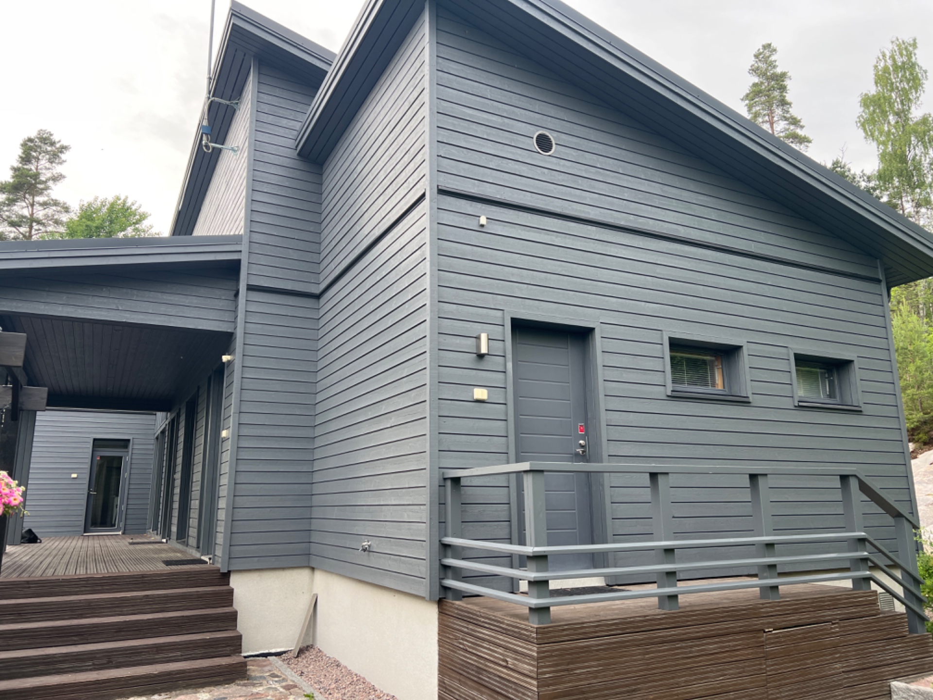 Talon ulkomaalaus Siuntio – kuva 3
